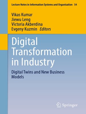 cover image of Digital Transformation in Industry